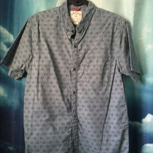 Iron and Resin blue shirt L